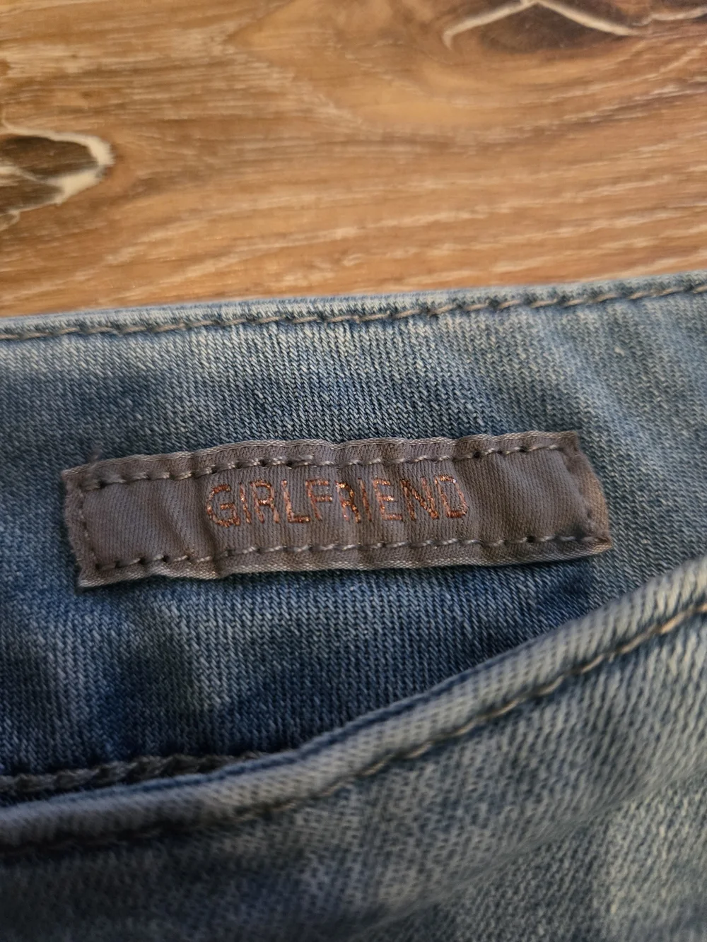 Melissa McCarthy Light Wash Relaxed Fit Distressed Men's Jeans